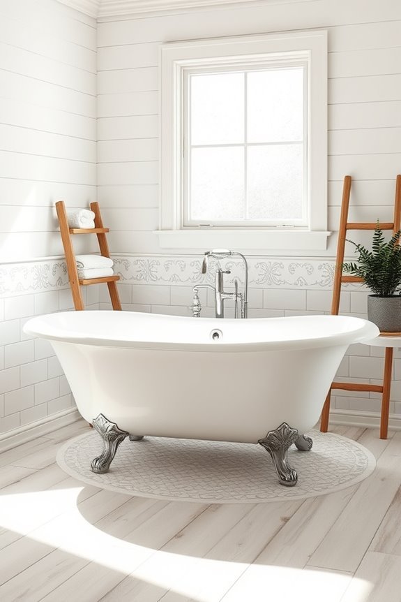 cozy rustic bathroom charm