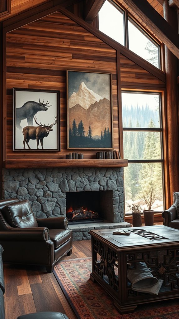 cozy rustic cabin decor