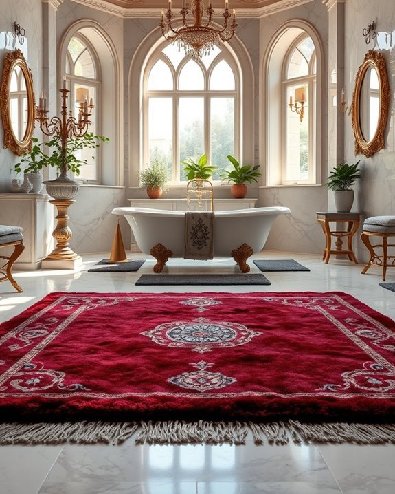 cozy sanctuary bathroom rugs