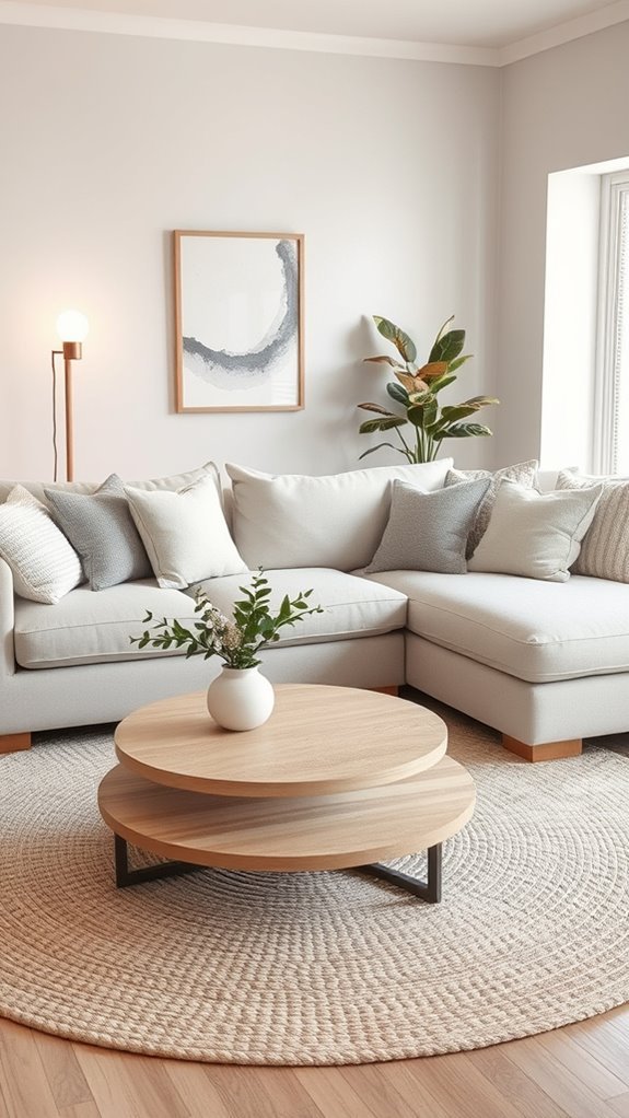 cozy screen free lounge area