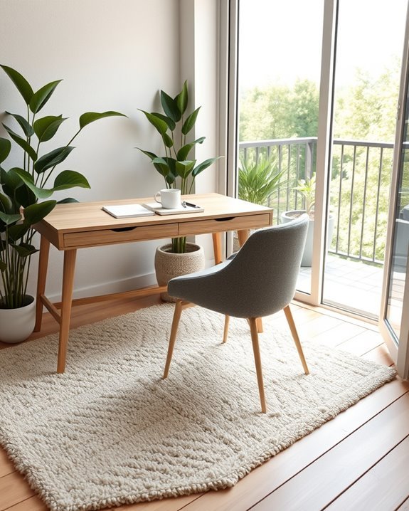 cozy stylish rug addition