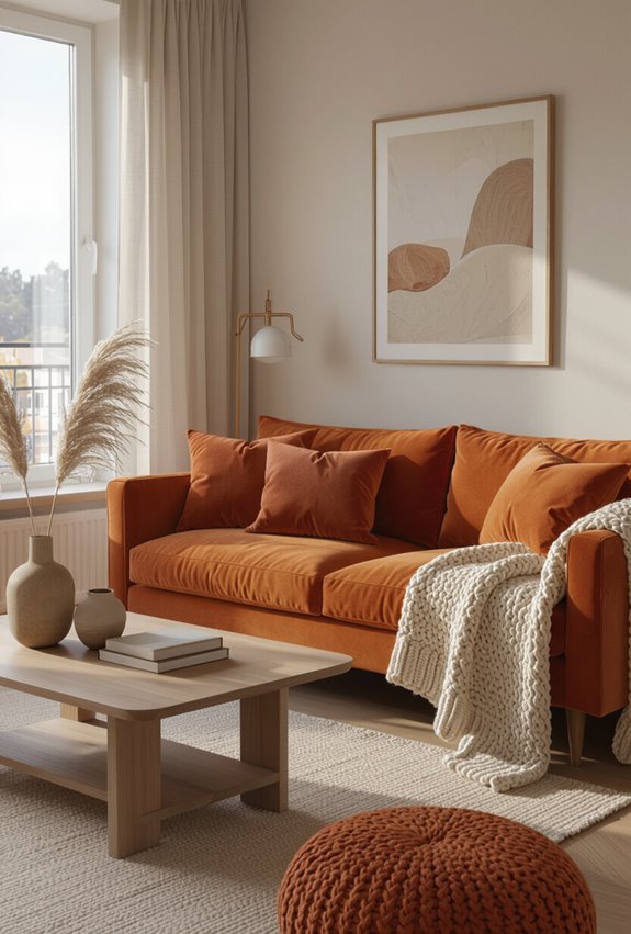 cozy sunset cinnamon palette