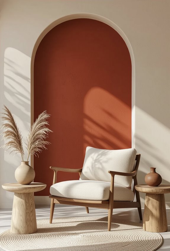 cozy terracotta sunset gradient