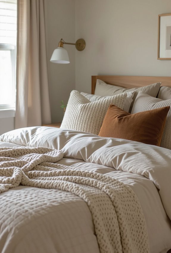 cozy thermal and weighted bedding