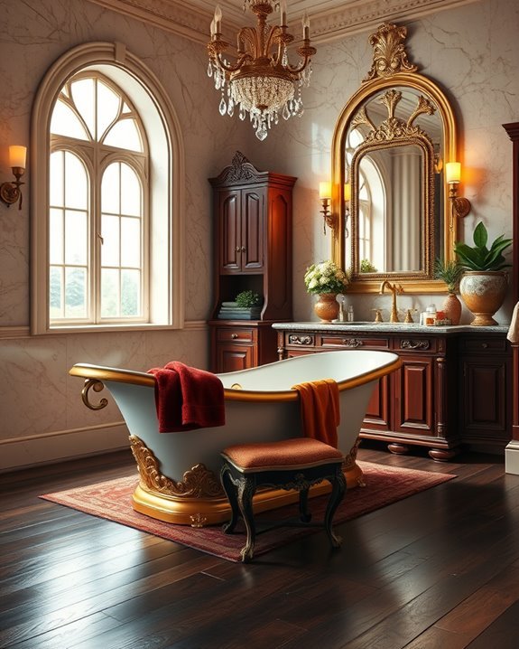cozy warm color accents
