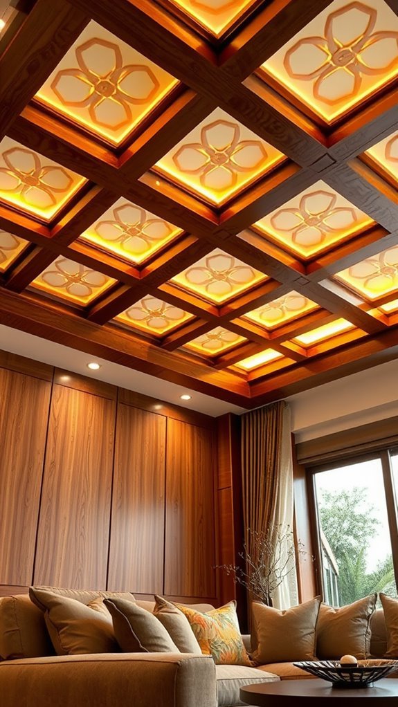 cozy warm wooden ambiance