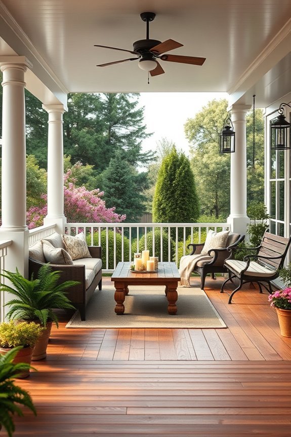 cozy welcoming porch designs