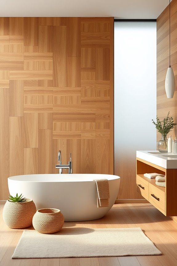 cozy wood paneling warmth