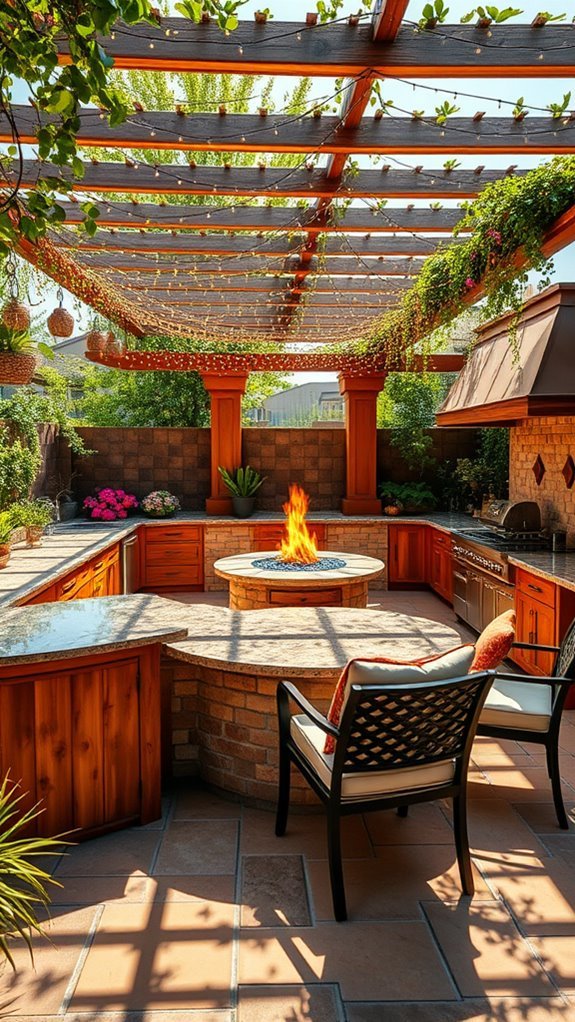 cozy year round outdoor gatherings