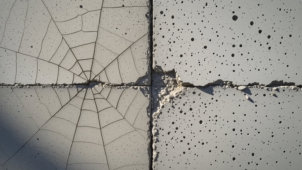 crack type determines repair