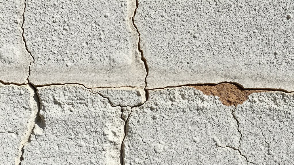 cracks from moisture movement