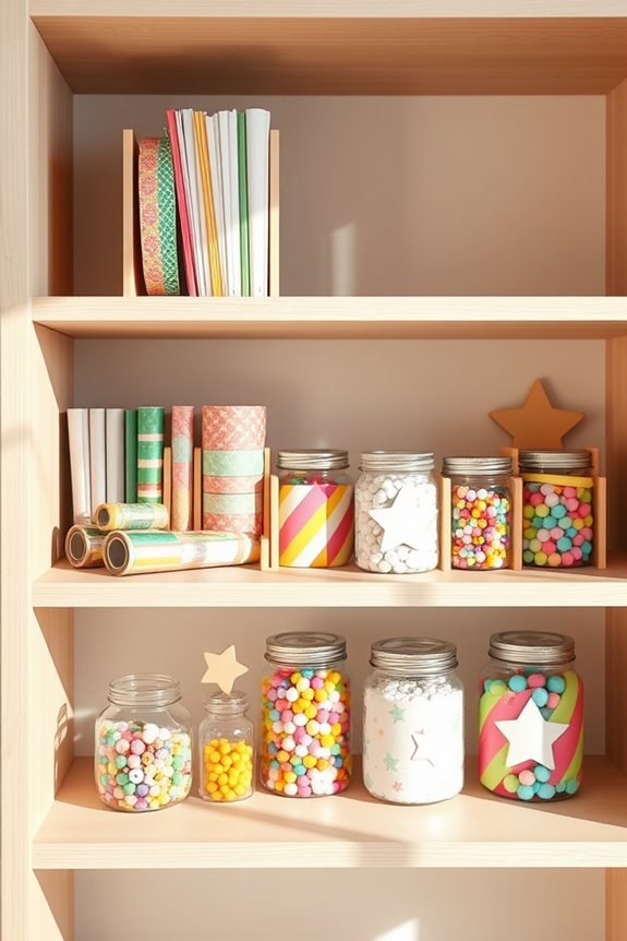craft supply organization made easy