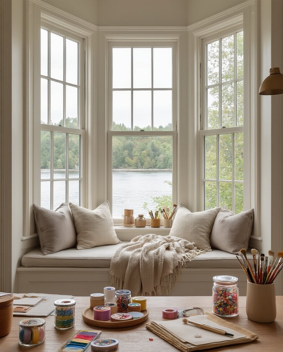 crafting corner inspiration space