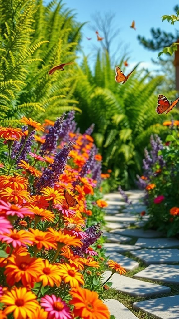 create a butterfly habitat