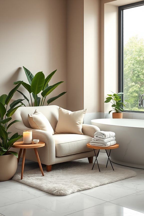 create a serene escape