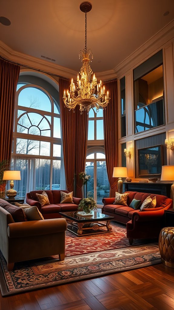 create ambient layered lighting