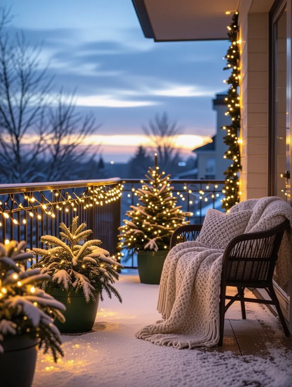create cozy festive ambiance