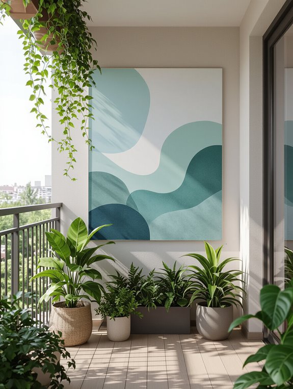 create eye catching wall art