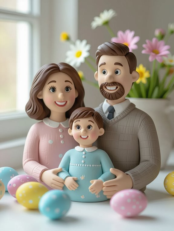 create personalized easter sculptures