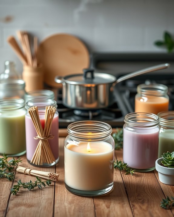 create personalized scented candles