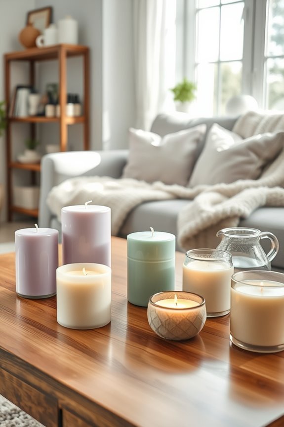 create personalized scented candles