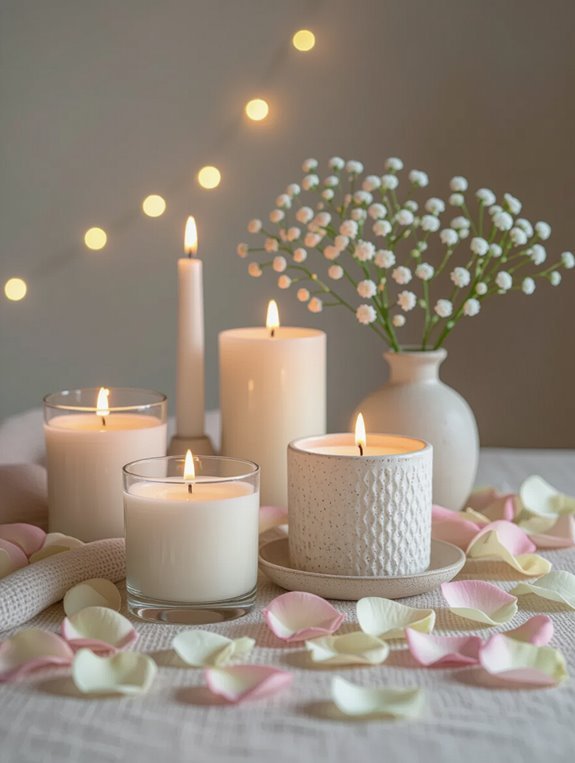 create romantic aromatic ambiance