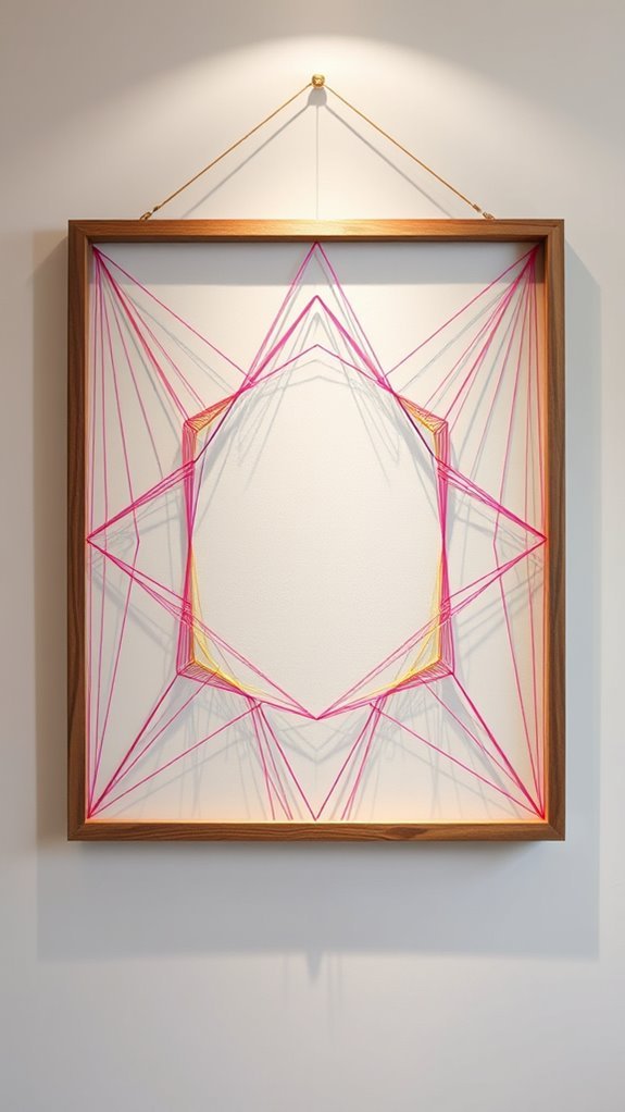 create stunning string art