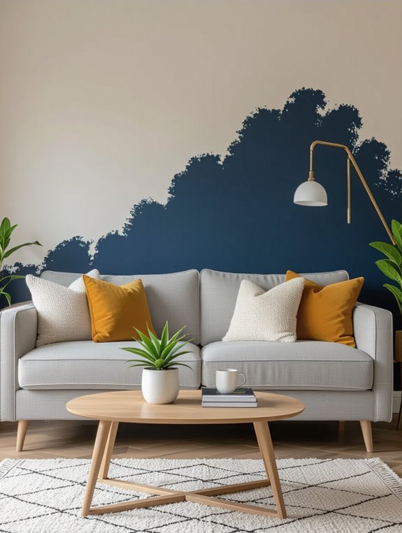 create textured patterned walls