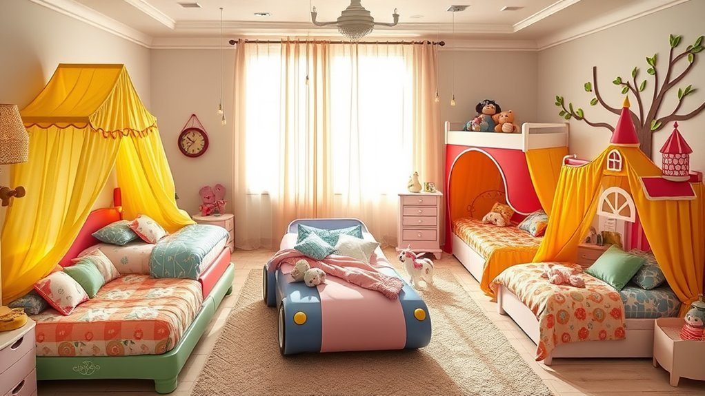 40 Bed Design Ideas for Kids to Boost Sleep and Creative Play
