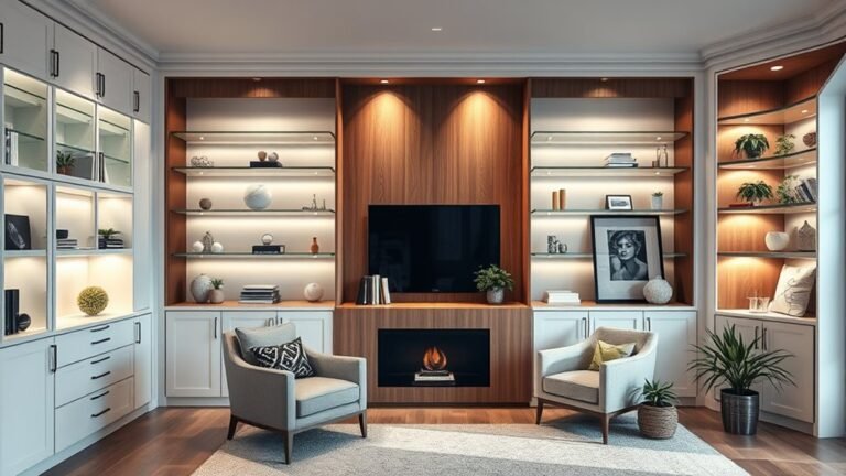 creative built in shelf designs