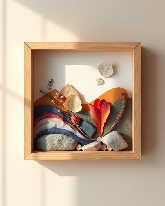 creative dimensional wall decor
