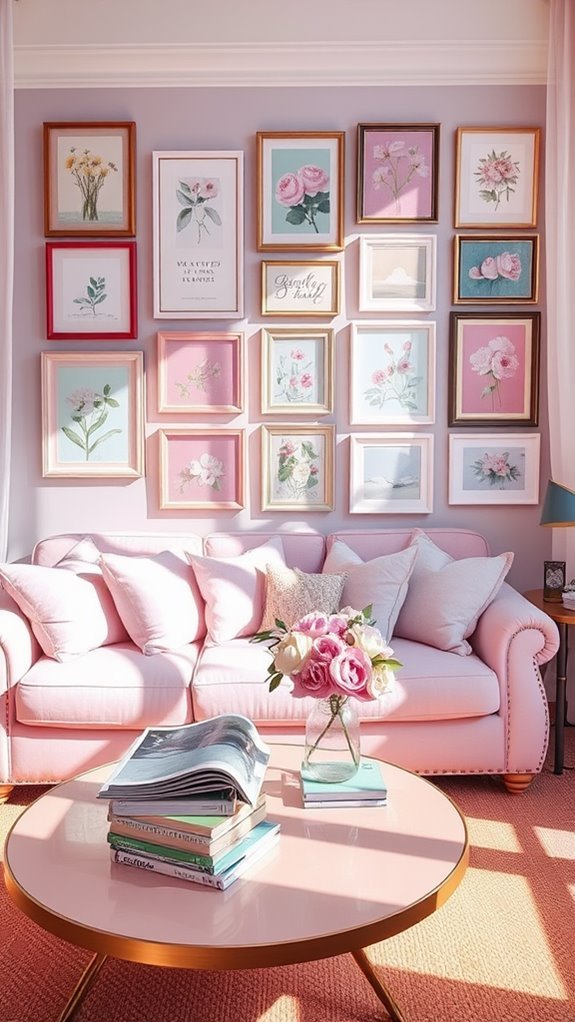 creative display of art