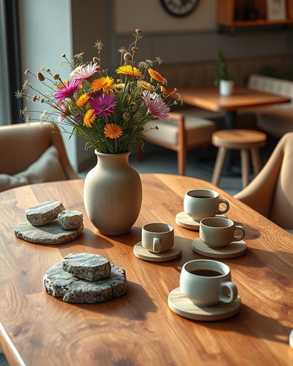creative floral table centerpieces