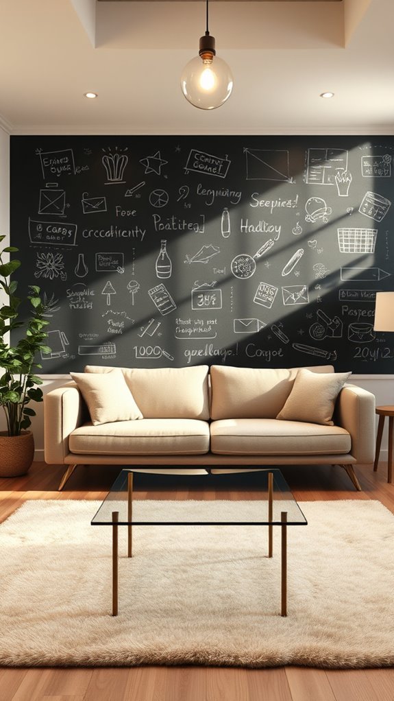 creative functional wall space