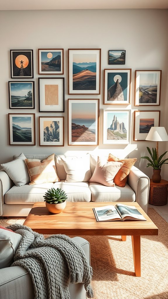 creative home decor display