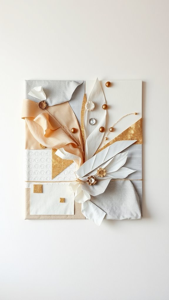 creative mixed media collage