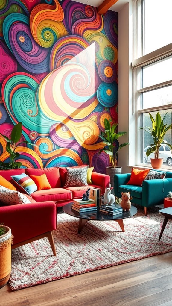 creative mural wall designs