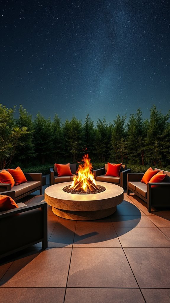 creative outdoor fire pits