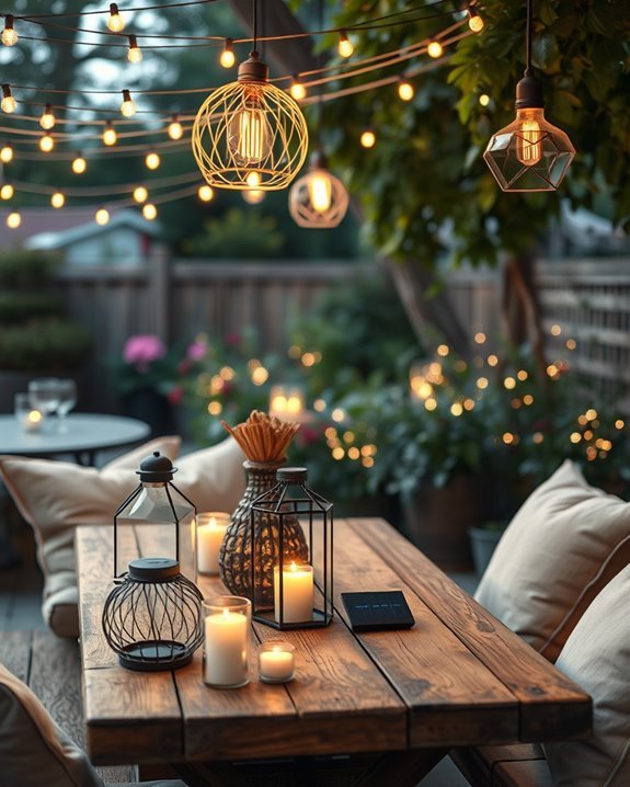 creative outdoor lighting ideas