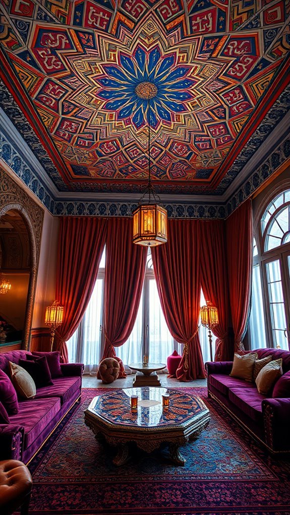 creative overhead architectural embellishments