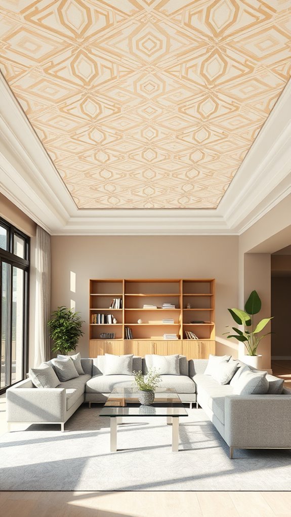 creative painted ceiling ideas