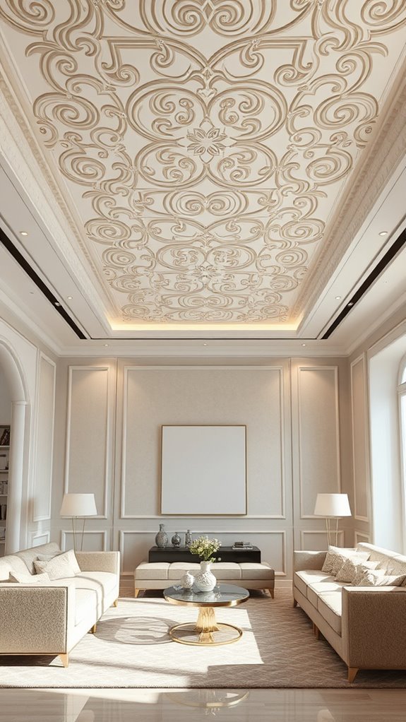 creative painted ceiling styles