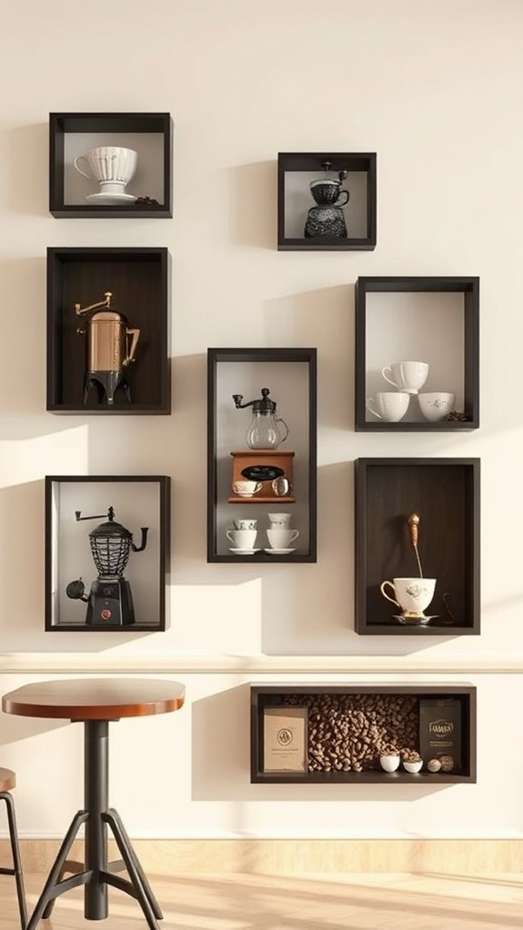 creative shadow box displays