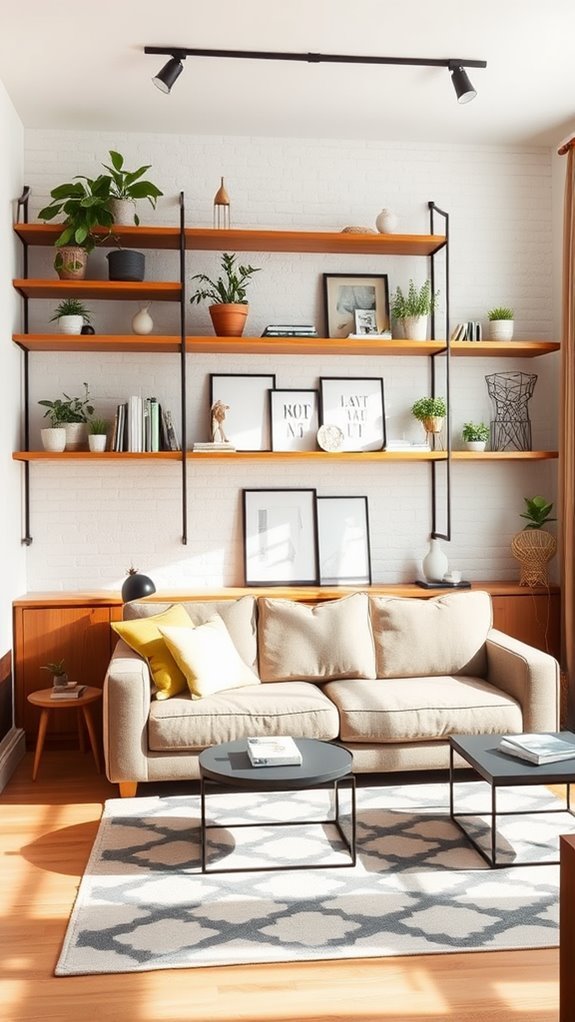 creative storage options available