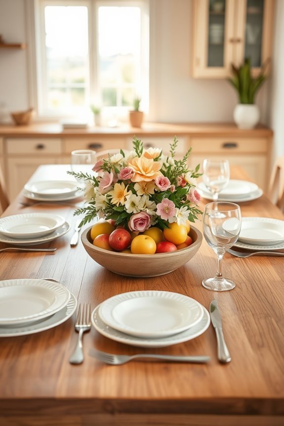 creative themed table decor