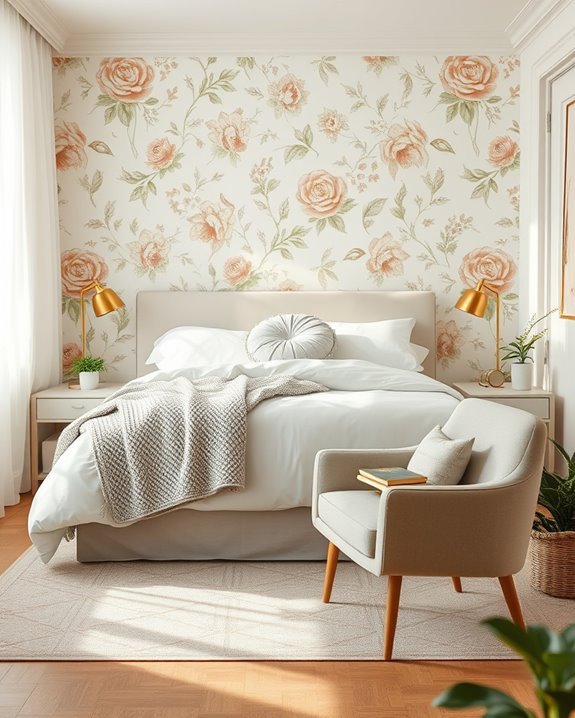 creative wallpaper accent design