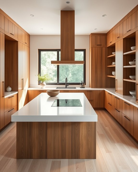 creative wood kitchen accents