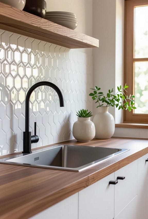 crisp geometric two tone rhythm