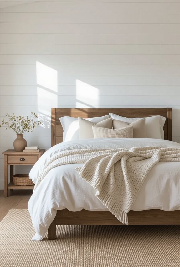 crisp white horizontal textured backdrop