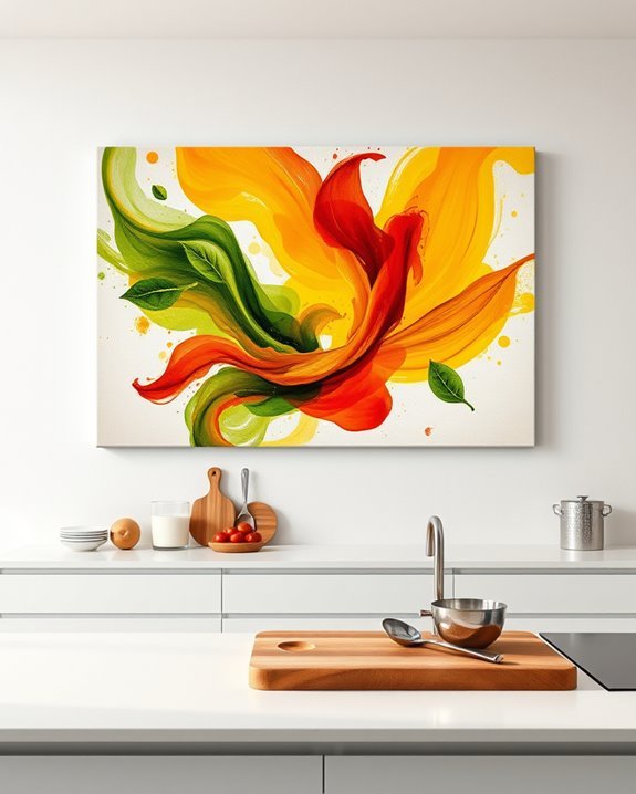culinary artistry enhances decor